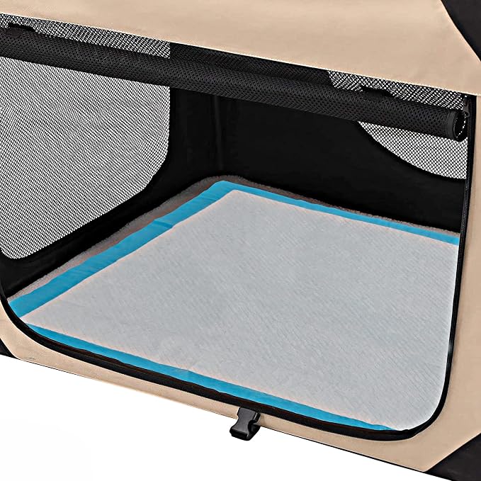 BESTLE Large Pet Training and Puppy Pads Pee Pad for Dogs 24"x24"-80 Count Super Absorbent & Leak-Proof (Pack of 2)