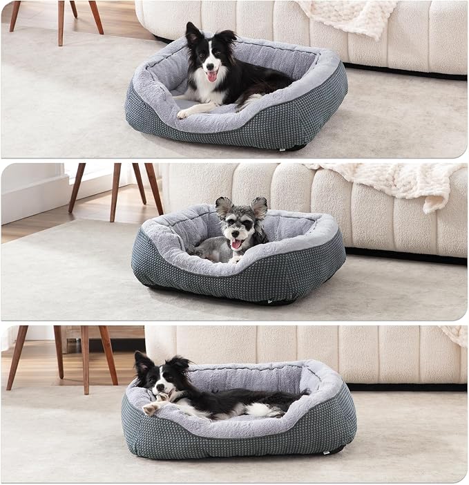Large Dog Beds Large Sized Dog, Washable Orthopedic Warming Soft Sleeping Durable with Anti-Slip Bottom