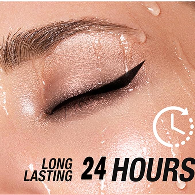 4Pcs Black Silver Grey Brown Gel Eyeliner Pencil Set, Halloween Makeup Waterproof Long Wear Natural Eye Lip Face Paint Stick Matte Liquid Eyeliner Cream Black Smokey Eye Liners Eyeshadow Crayon