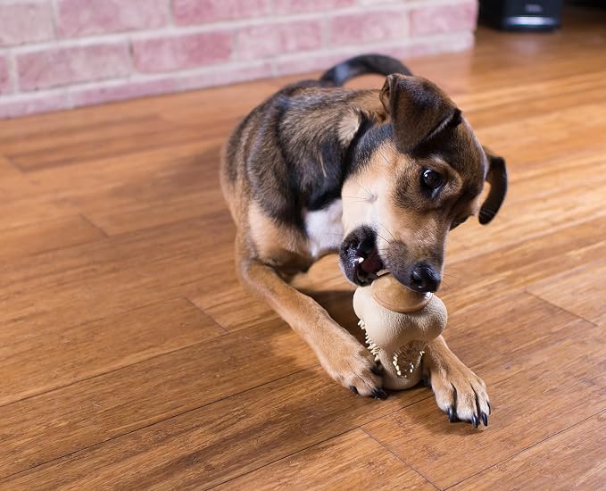 Starmark RubberTuff Treat Bone Large Dog Toy