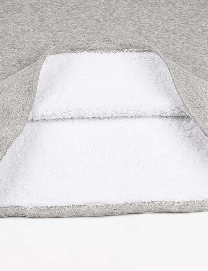 Yeokou Women Warm Sherpa Lined Fleece Crewneck Sport Sweatshirt Pullover Loungewear