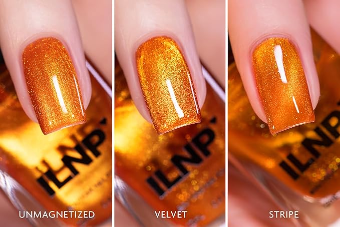 ILNP Amber - Warm Amber Magnetic Nail Polish