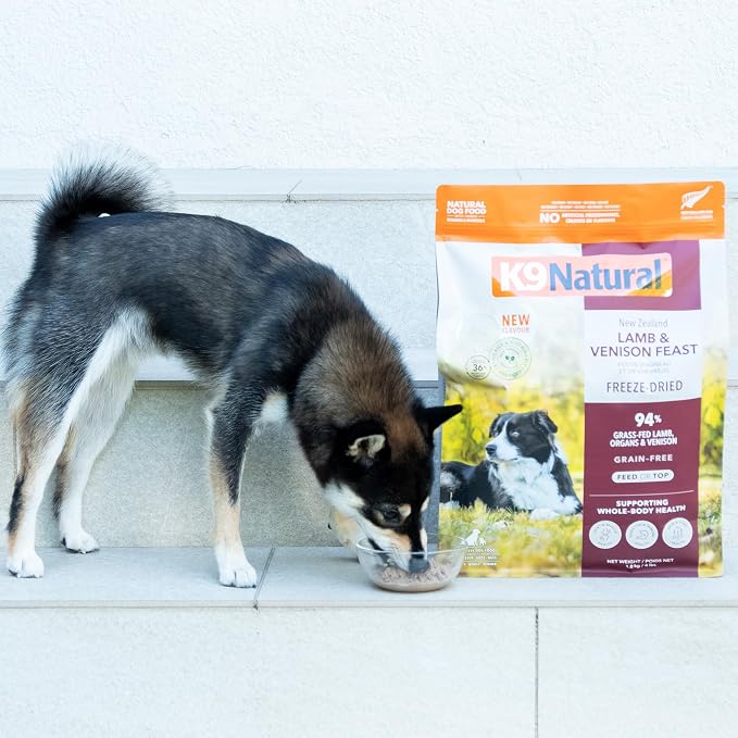 K9 Natural - Freeze Dried High Protein Grain-Free Dog Food Or Topper