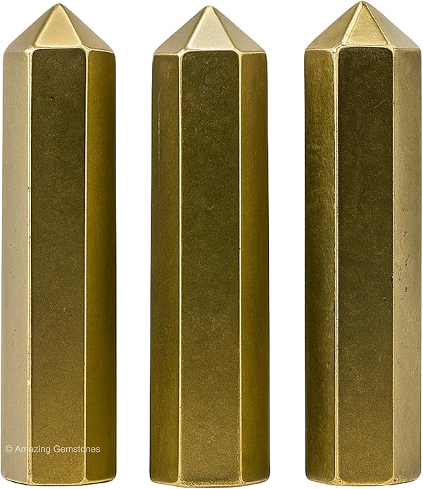 Amazing Gemstone Crystal Points Bulk Healing Crystals & Stones - Premium Single Terminated Healing Wand Point Bulk Crystals for Crafts, Crystal Grid, DIY Work