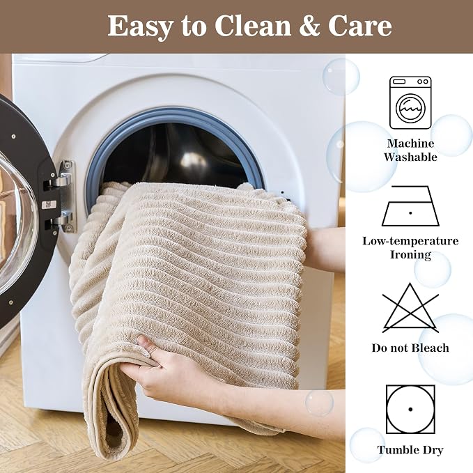 MYSKY HOME 100% Waterproof Couch Cover, Chair Cover for Dogs Washable, Non Slip Couch Headrest Covers Pet Friendly, Sofa Covers Slipcovers Furniture Protector Dog Bed Cover, Khaki, 35"x35"