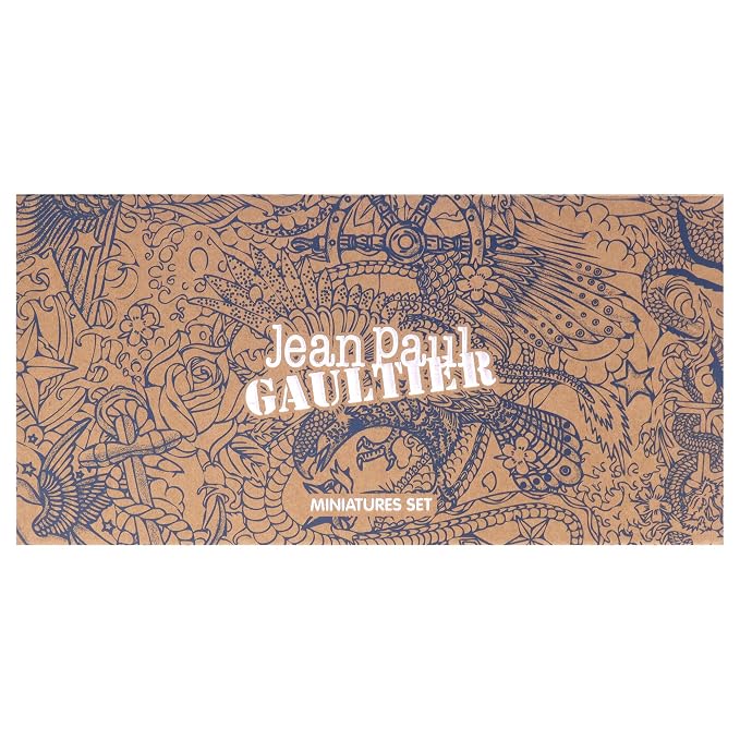 Miniatures Set by Jean Paul Gaultier for Men - 4 Pc Mini Gift Set