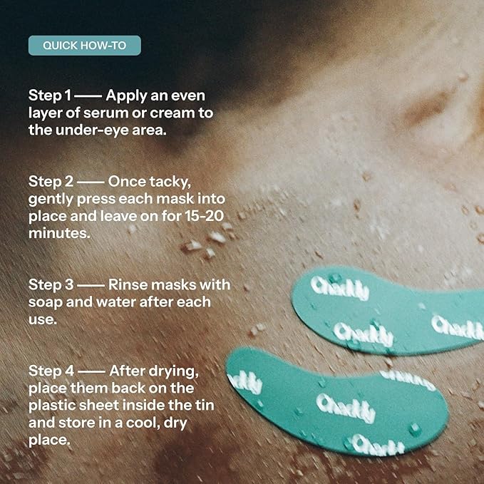 Chaddy Silky Eye Serum + Reusable Eye Mask Combo Pack
