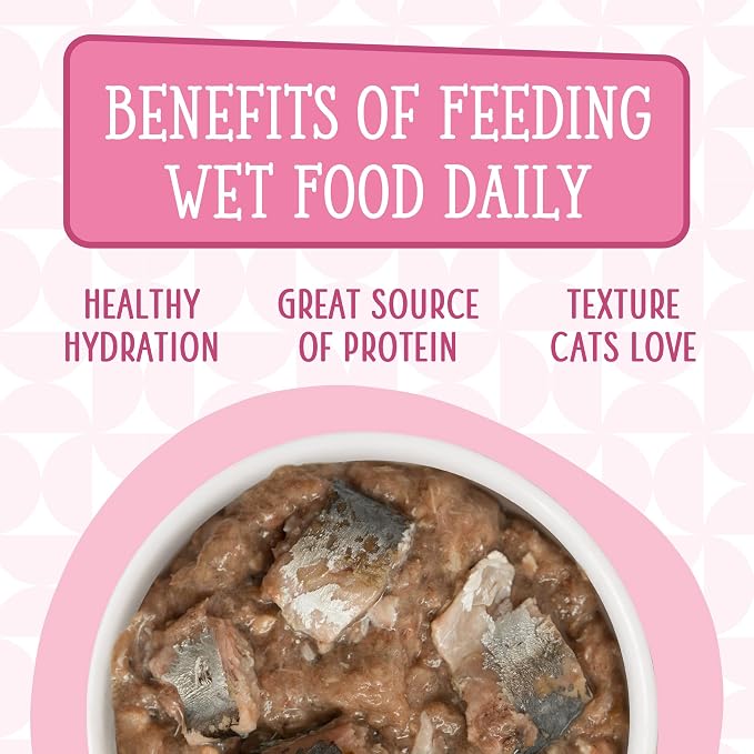 Weruva Cats in the Kitchen, Kitty Gone Wild with Wild Salmon Au Jus Cat Food, 6oz Can (Pack of 24)