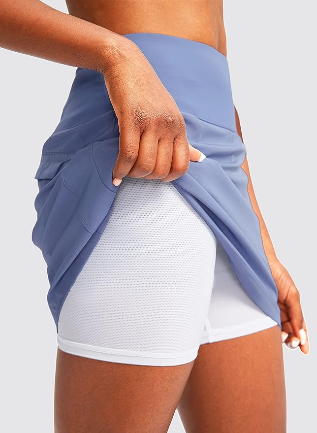 G Gradual Golf Skorts Skirts for Women with 5 Pockets Women's High Waisted Lightweight Athletic Skirt for Tennis Running
