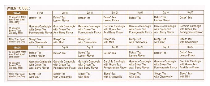 Hyleys Detox Tea 14 Day Cleanse Kit – 42 Tea Bags – Herbal Supplement with Garcinia Cambogia, Green Tea, Mint, Chamomile – Supports Detox, Weight Loss, and Sleep (12 Pack - 504 Tea Bags Total)