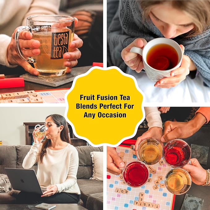 Tiesta Tea - Limeade Livin, Loose Leaf, Sweet Lime Herbal Tea, Non-Caffeinated Fruit Blend, Make Hot or Iced Up to 25 Cups, 2 oz Resealable Pouch
