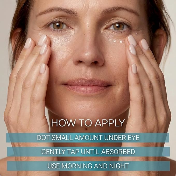 Skin Perfection Eye Bright Anti-aging Eye Cream 25% Argireline 15% Matrixyl 8% Pepha Tight Hyaluronic Acid Crow's Feet Lift Lids Under-eye Dark Circles Puffiness Antioxidants 0.5 Oz