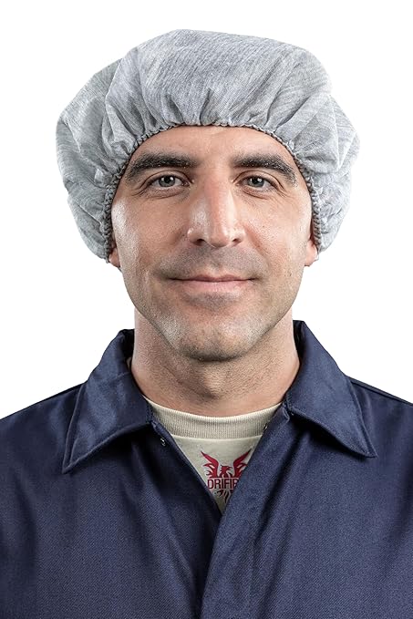 National Safety Apparel FR Hair Net, 2.4 Cal/cm², H01NYHN