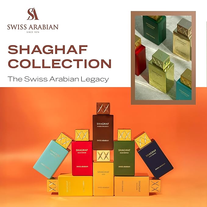 Swiss Arabian Shaghaf Amber Infusion Eau De Parfum EDP 75 ml