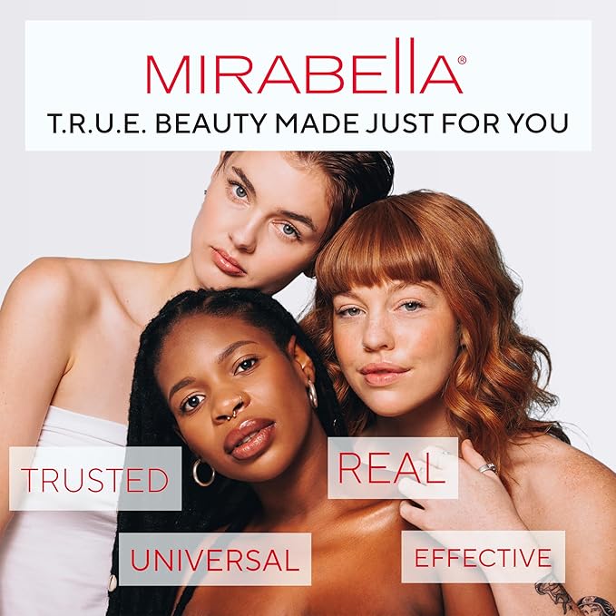 MIRABELLA - Invincible for All Pure Press Foundation, HD-Finish Pressed Powder, Buildable Mineral Pressed Powder Compact with Jojoba & Triglyceride, Age-Defying Makeup for All Skin Types, Fair F5