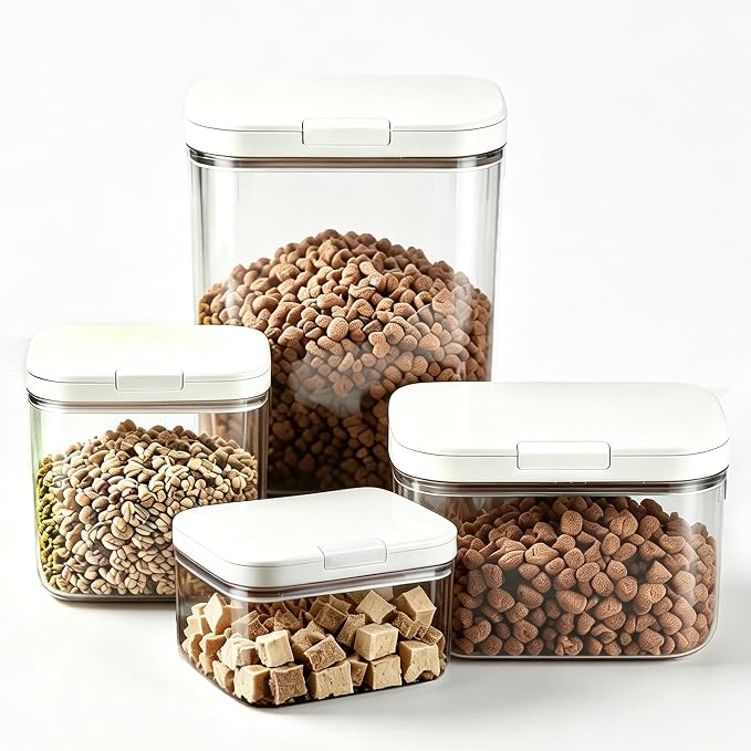 LivLab Mker 25 lb Airtight Dog Food Storage Container with Scoop