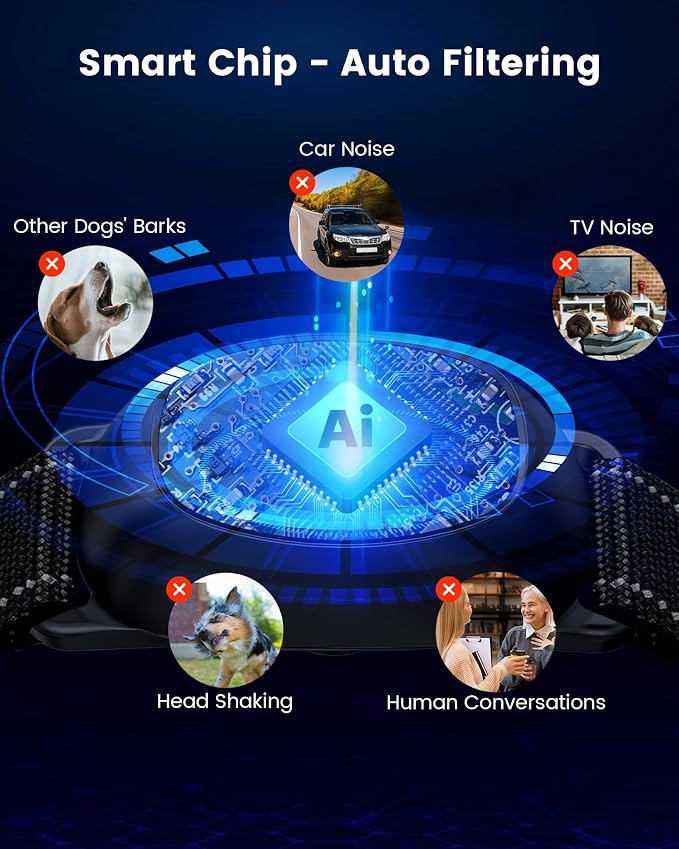 Dog Bark Collar with Remote