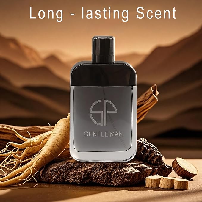 AFLUXE GENTLE MAN Cologne for Men - 100ml - Premium Long-Lasting Woody Cologne | Eau de Parfum