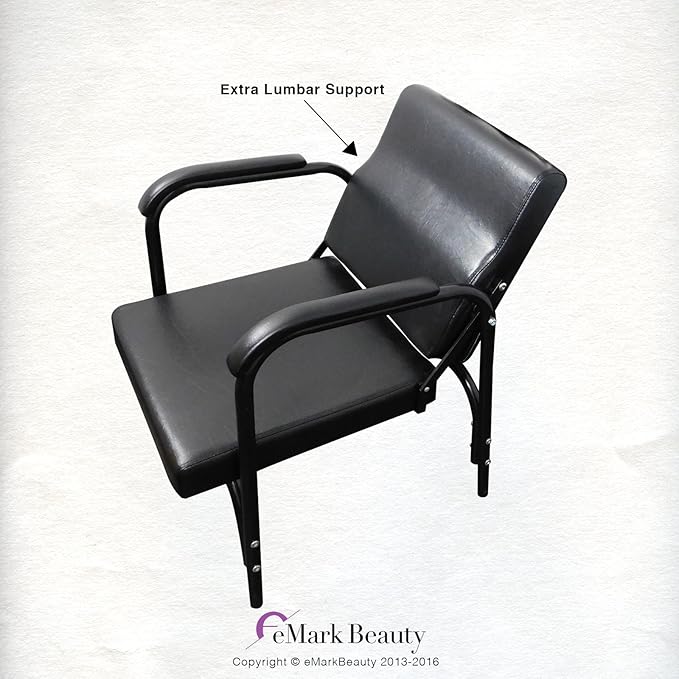 Salon CERAMIC Wall Mounted Tilting Bowl Reclining Shampoo Chair TLC-B07WT-216