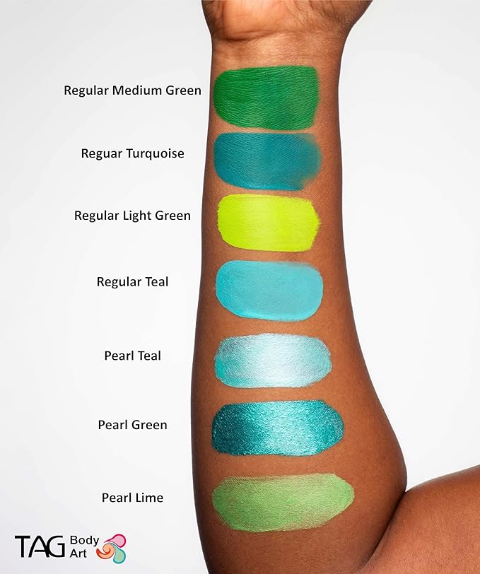 TAG Face and Body Paint - Pearl Teal 32gm