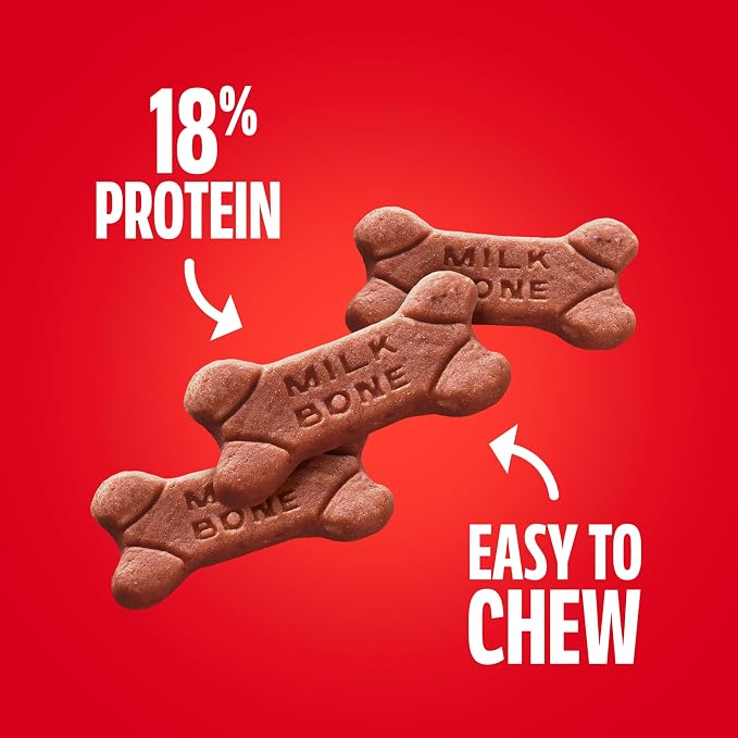 Milk-Bone Soft & Chewy Dog Treats, Made with Real Bacon, 25 Ounce Canister