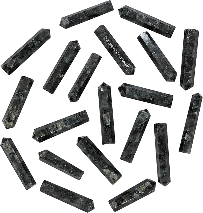 Amazing Gemstone Crystal Points Bulk Healing Crystals & Stones - Premium Single Terminated Healing Wand Point Bulk Crystals for Crafts, Crystal Grid, DIY Work