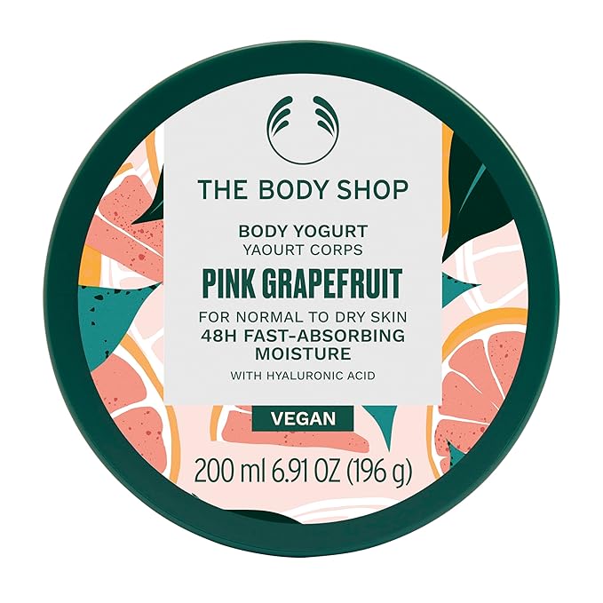 The Body Shop Pink Grapefruit Body Yogurt For Normal To Dry Skin 6.91 Ounces