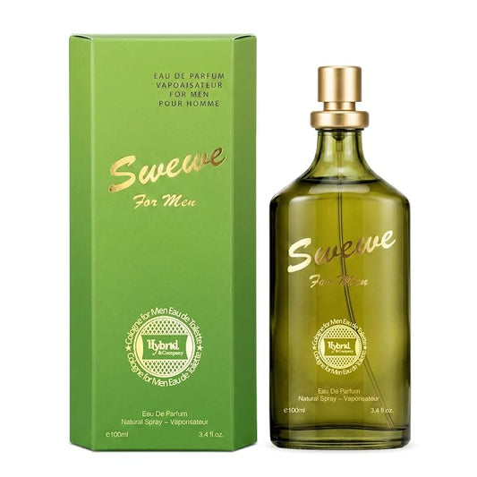 Hybrid & Company Swerve for Ceo Men’s Classic Scent Perfume Eau De Toilette Spray 100 ML