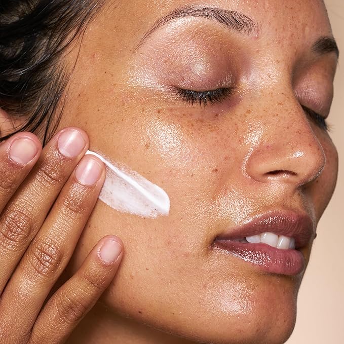 OSEA Atmosphere Protection® Cream 2oz - Lightweight Face Moisturizer for Fast-Absorbing Hydration - Smooths with Niacinamide, Shea Butter, and Undaria Seaweed - Ideal Under Sunscreen or Makeup