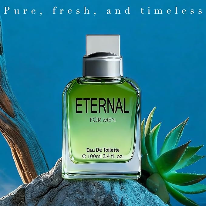 AFLUXE Verse Adonis & Eternal Combo Men Cologne 3.4 Fl. Oz Men's Perfume Refreshing Combination of Woody Floral & Fruity Scents Eau De Parfum for Men Lasts All Day Best Gift