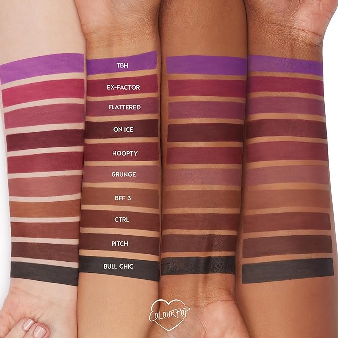 ColourPop Lippie Lip Pencil - High-Pigment, Long-Lasting & Sharpenable Lip Liner with High-Impact Color - Vegan, Cream Formula with Precise Application - Hoopty (0.35 oz)