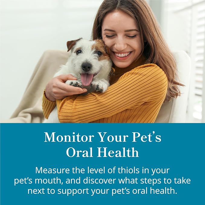 Petivity At-Home Oral Health Test for Cats and Dogs, Powered by Purina - 1 Ounce (Pack of 1)