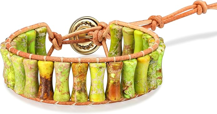 Inspirational Gifts Healing Bracelets for Women，Get Well Soon Encouragement Gifts for Women Friends Sister Mom，Handmade Natural Stone Healing boho Friendship Jewelry for women
