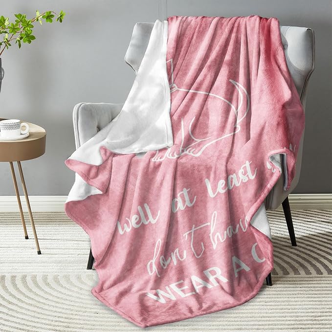 Get Well Gifts for Women, Get Well Soon Gifts for Women After Surgery, Feel Better Gifts, Gift for Recovery After Surgery, Funny GetWell Gifts for Woman/Teenage Girl Throw Blanket 60" x 50"