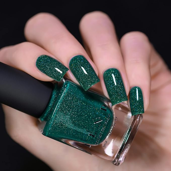 ILNP Private Island - Tropical Green Holographic Nail Polish