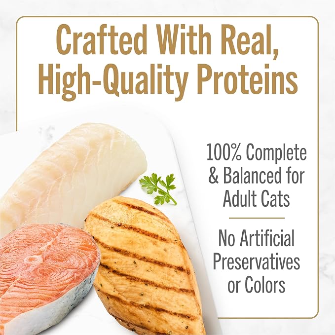 Purina Fancy Feast Petites Gravy Wet Cat Food Variety Pack, 2.8 oz, 24-Pack | 48 single servings made with Chicken or Fish, and no artificial colors or preservatives. Convenient break-apart tubs