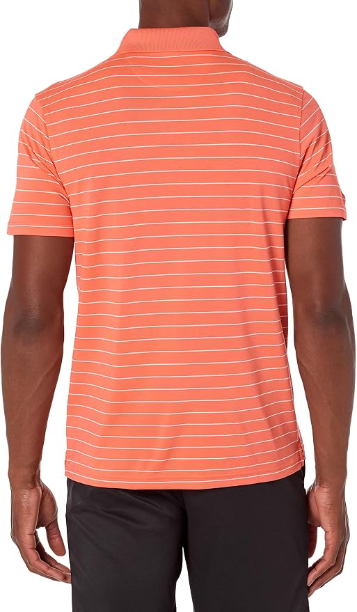 Amazon Essentials Men's Moisture Wicking Golf Polo Shirt, Short Sleeve, Slim-Fit, Quick-Dry, Active Wear