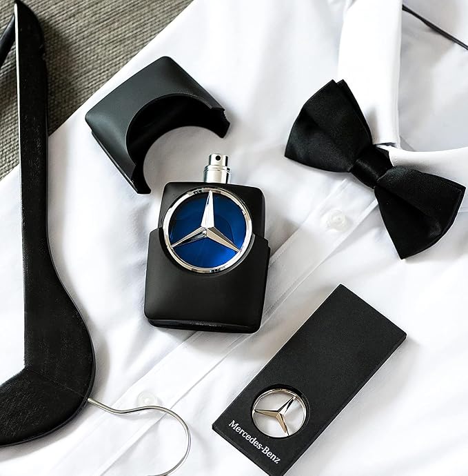 Mercedes Benz Man - Eau de Toilette for Men - Aromatic, Woody Fruity Mens Fragrance with Cedar and Oakmoss Notes - Long Lasting Mens Cologne - 1 oz