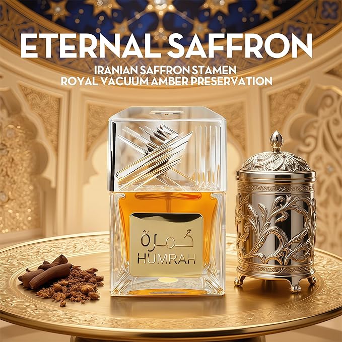 AFLUXE 2PCS Mens Perfume Cologne Long Last Strong EDP Natural Spray Gift Set, with Cocoa, Dried Fruits, Woody Fragrance for Daliy Use, 3.4 Fl Oz / 100 mL Each (Humrah & Vanilla Tobacco)