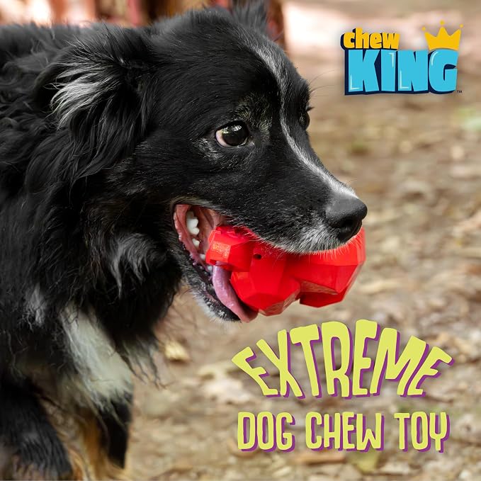 Chew King by Mammoth Large Happy Gorilla Dog Toy