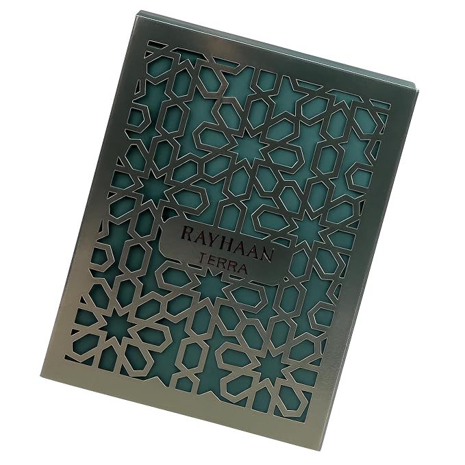 Rayhaan Terra – Spicy, Woody, Amber, Oriental – Eau de Parfum Spray Long-Lasting Fragrance for Unisex, 3.4 Ounce / 100 ml