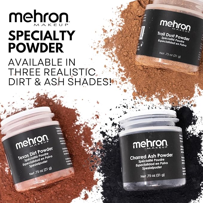 Mehron Makeup Special Effects Powder (2.4 ounce) (Trail Dust)
