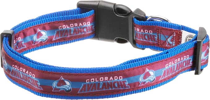 Pets First NHL Collar for Dogs & Cats. Adjustable, Cute, & Stylish! The Ultimate Hockey Fan Collar!