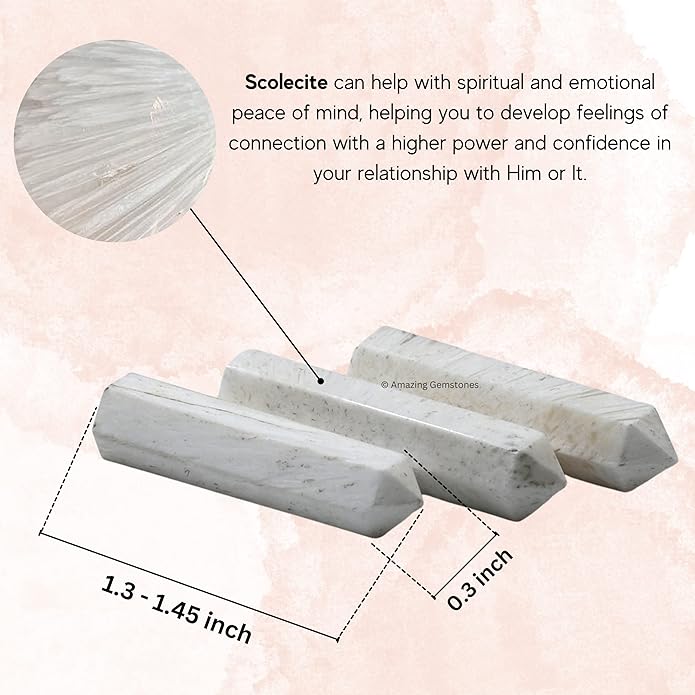 Amazing Gemstone Crystal Points Bulk Healing Crystals & Stones - Premium Single Terminated Healing Wand Point Bulk Crystals for Crafts, Crystal Grid, DIY Work