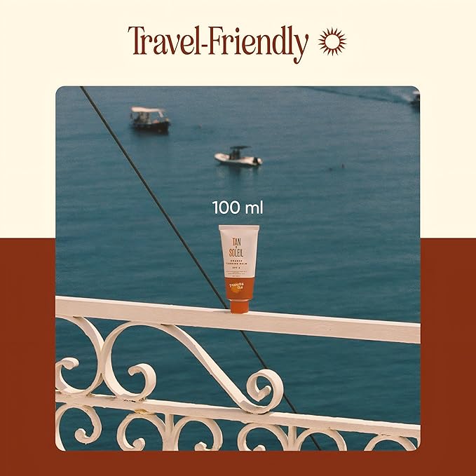 Tanning Club - Tan De Soleil Orange Gel - SPF 6 Sun Tanning Lotion - Botanical Formula for Sun-Kissed Glow - 100ml