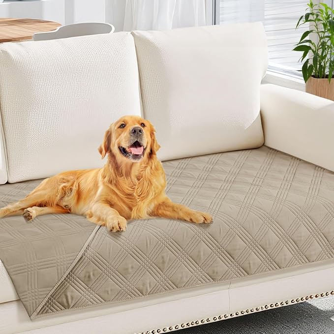 Waterproof Reversible Dog Blanket, Soft Couch Cover for Dogs Washable | Dual-Sided Waterproof Pet Bed Blanket, Resist Stains Spills & Pet Hair, Practical Furniture Protector For Pets, Size 30"x70"