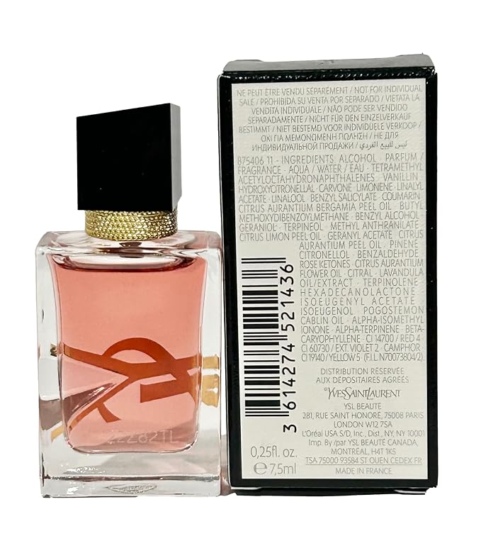 Yves Saint Laurent Berry Crush Fruitee YSL Libre Mini Sample Perfume Women mall Travel 7.5 ml / 0.25 oz - 1436