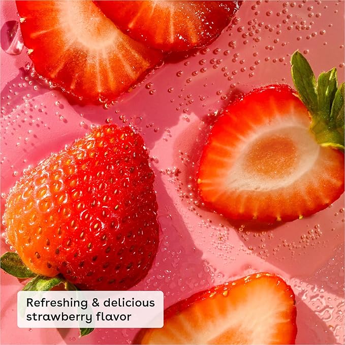 eos The Hero Lip Repair, 24HR Moisture for Severely Dry Lips, Natural Strawberry Extract, Hypoallergenic Moisturizing Lip Balm, 0.14 oz, 2-Pack