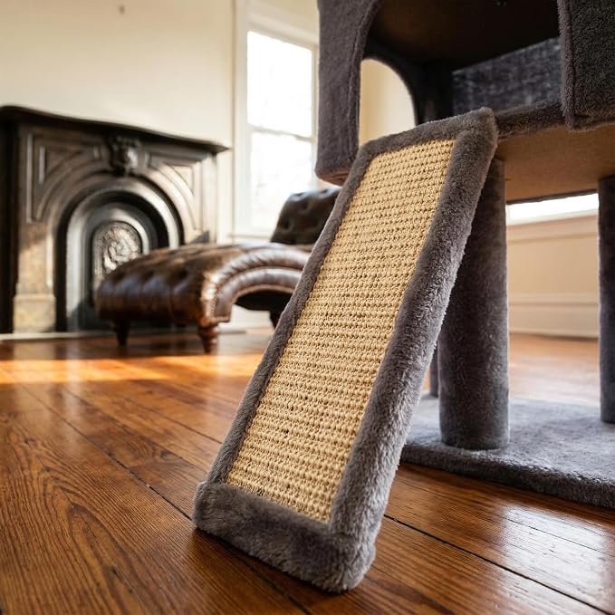 Fashion Design 43.3" Cat Trees with Cat Houses,Grey