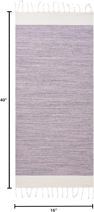 BAY LAUREL Turkish Hand Towel – Pack of 2 | Soft & Absorbent Decorative Towels for Bathroom, Hand, Face, Hair, Gym, Yoga, SPA, Kitchen & Tea | Boho Decor (Blush Pink, Diamond 16x40 Inches (Set of 2)